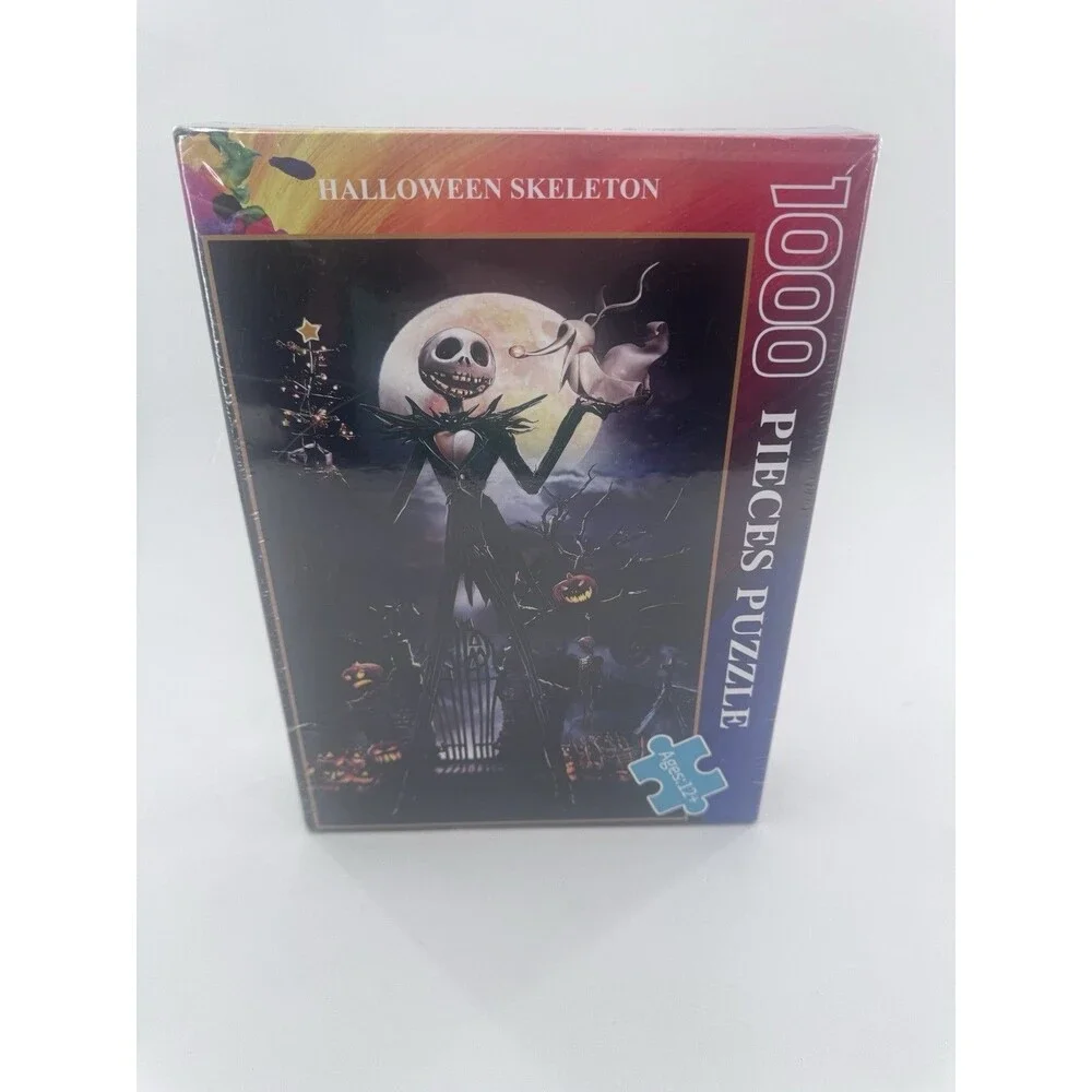 Nightmare Before Christmas  1000-Piece Interlocking Puzzle Fast Shipping
